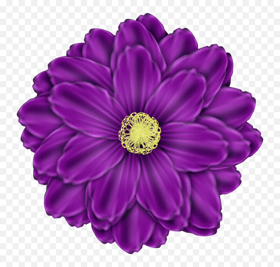 Daisy Purple Transparent Image - Purple Flower Illustration Png Emoji,Daisy Transparent Background