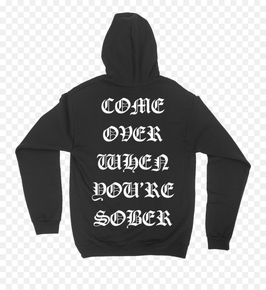 Lil Peep Official Shop - Come Over When You Re Sober Hoodie Emoji,Lil Peep Logo