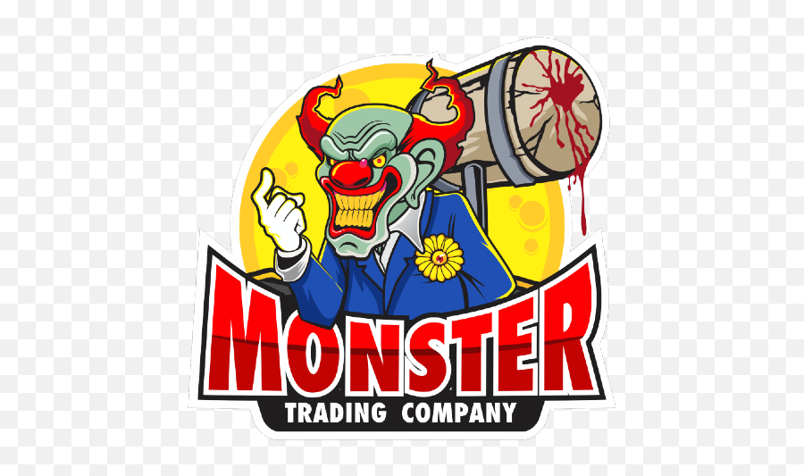 Mtc - 5 Terror Clown Logo Sticker Emoji,Mtc Logo
