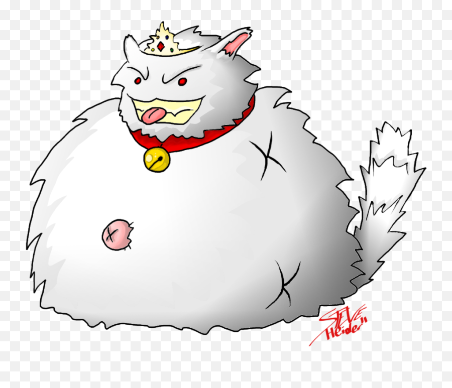 Fat Cat Princess By Gfrusty On Newgrounds Emoji,Fat Cat Png