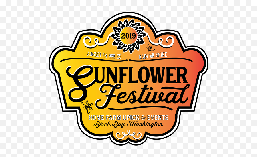 Sunflower Festival 2019 Homefarm - Language Emoji,Sunflower Logo