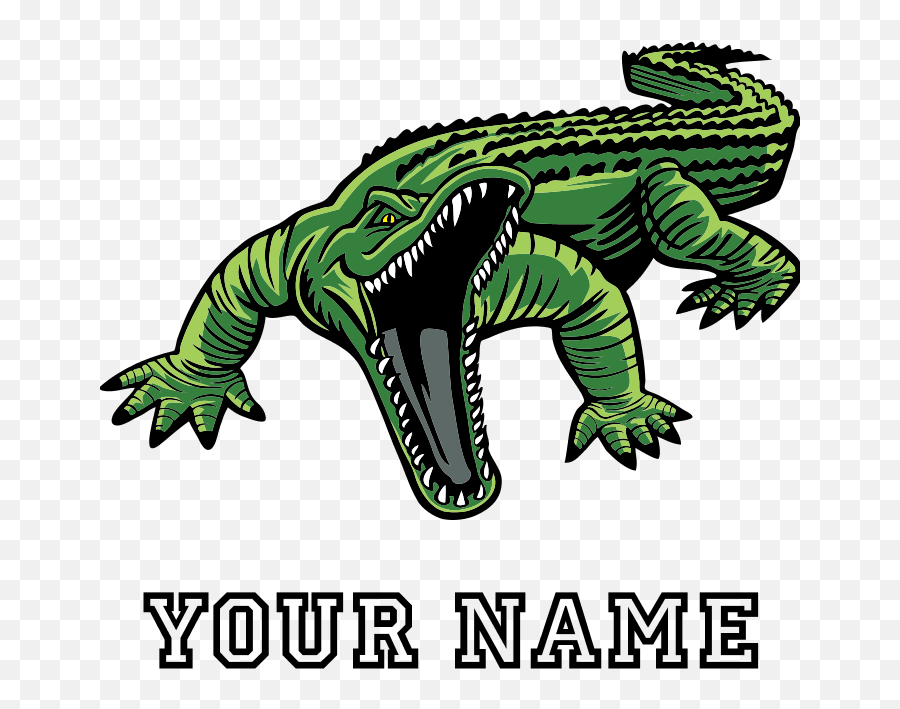 Crocodile Clipart Adaptation - Png Download Full Size Mean Alligator Clipart Emoji,Crocodile Clipart