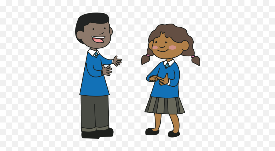 Makaton - Sign Language Deaf Child Clipart Emoji,Language Clipart