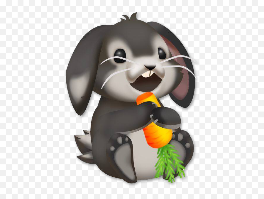 Farm Animals Clipart Bunny - Fluffy Bunny Hay Day Animals Hay Day Png Emoji,Hay Clipart