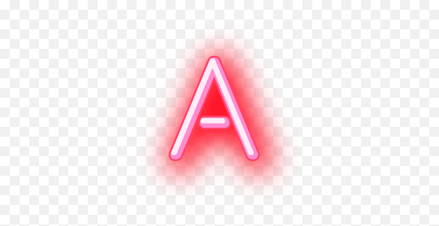 Letter A Png Photo - Alphabet Neon Png Emoji,A+ Png
