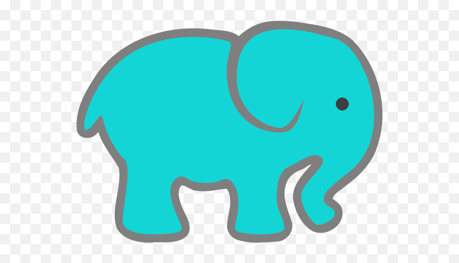Green Elephant Clipart - Clip Art Pink Elephant Emoji,Elephant Silhouette Clipart