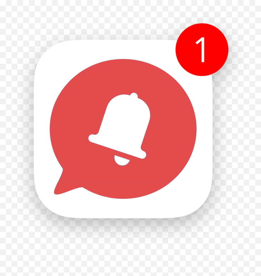 Notification Icon Png - Transparent Background Push Notification Icon Emoji,Fb Png