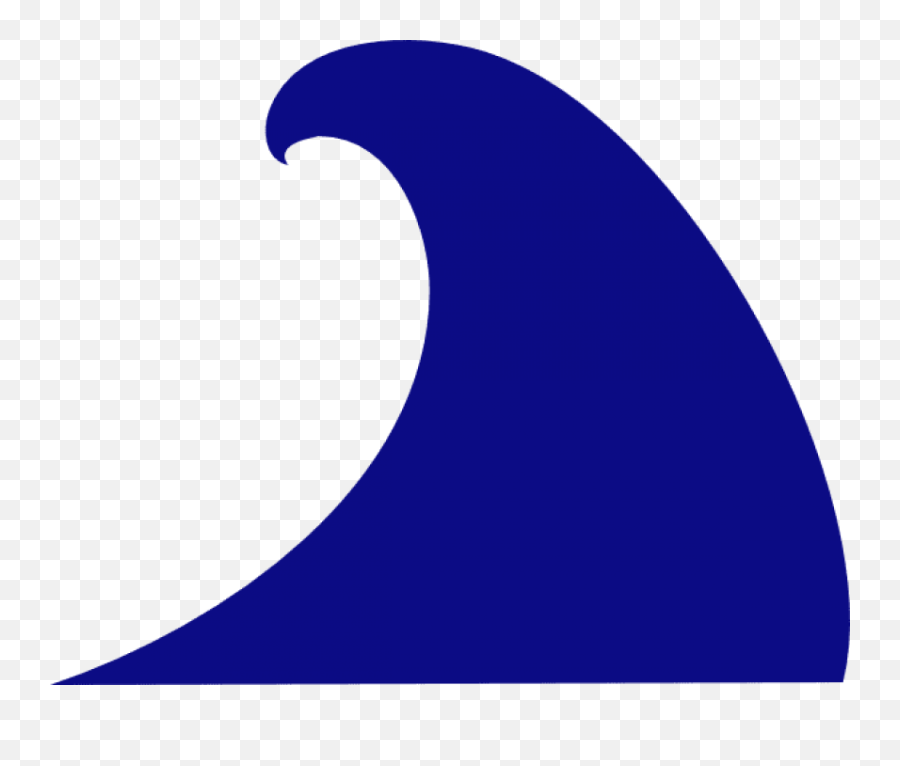 Waves Clip Art - Wave Clipart Free Crashing Emoji,Ocean Waves Clipart