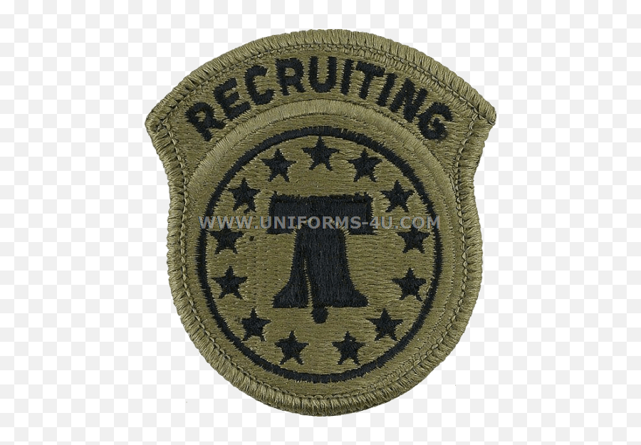 Us Army Recruiting Command Unit Patch - Us Army Recruiting Patch Emoji,U S Military Logo