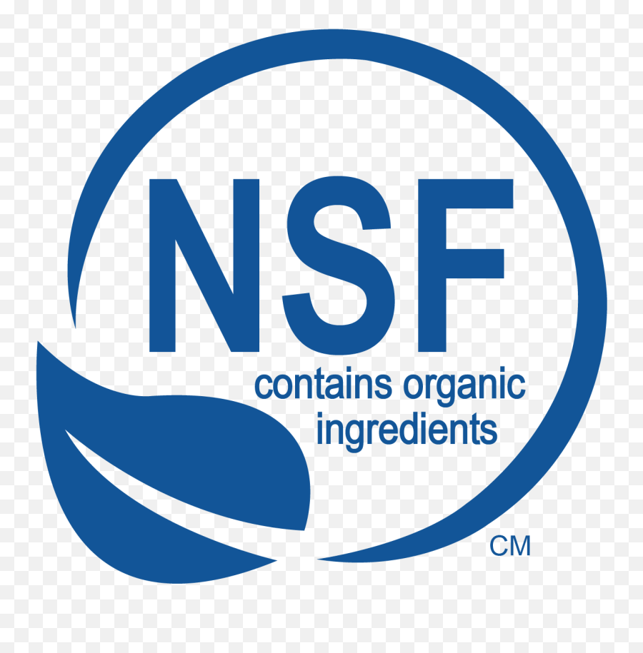 Download Hd Nsf Component Logo Png - Nsf Organic Logo Emoji,Nsf Logo