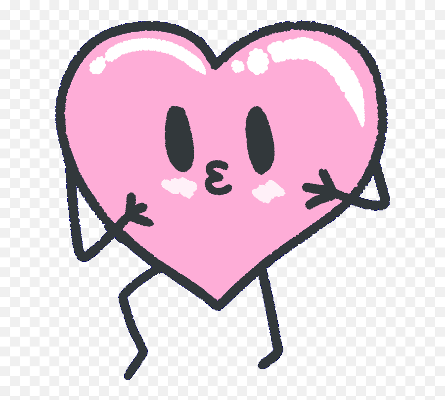 Heart Gif Clipart Hearts Pink - Heart Clipart Gif Png Emoji,Heart Gif Png