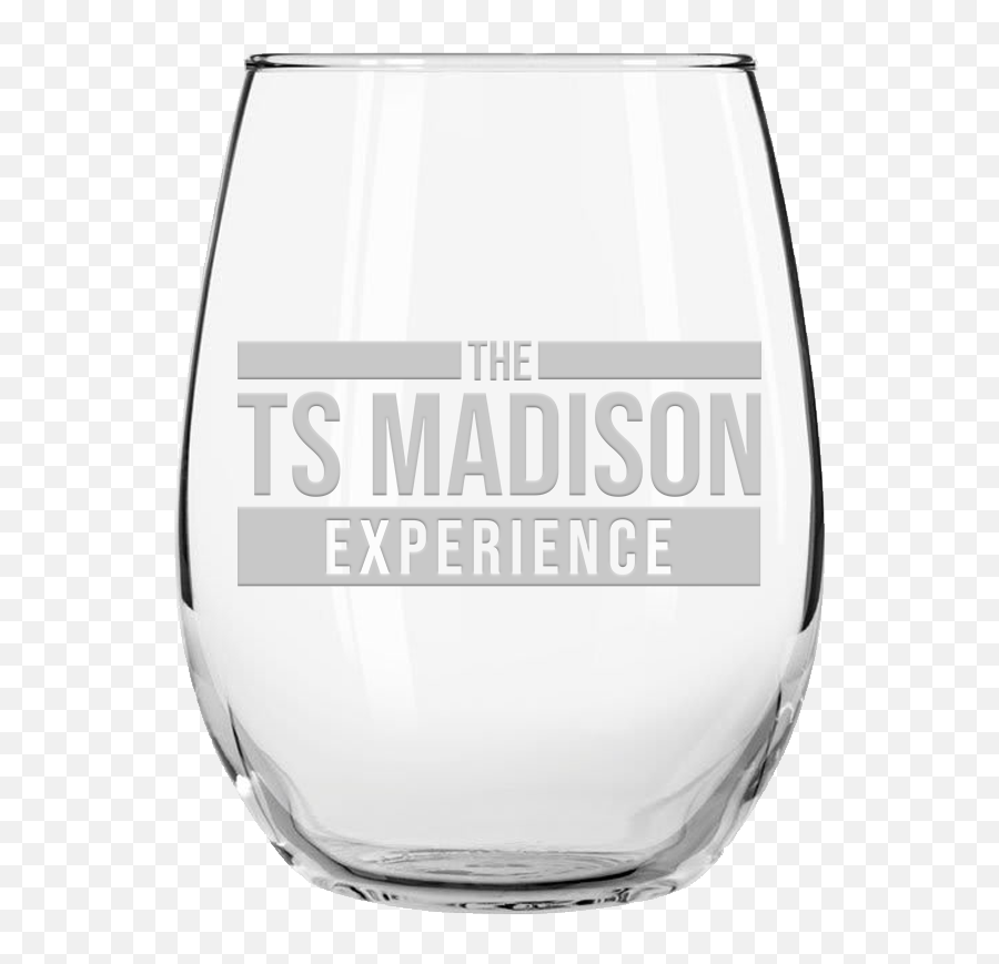 Logo Laser Engraved Stemless Wine Glass - Barware Emoji,Wine Glass Logo