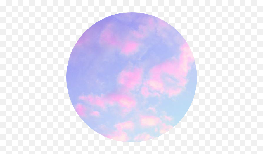 Download Clouds Pink Blue Purple Circle - Pink And Blue Circle Emoji,Purple Circle Png