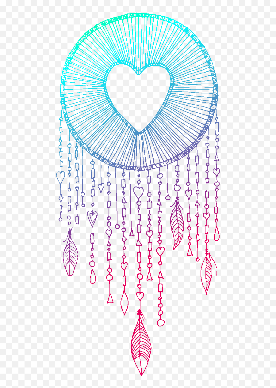 Download Heart Symbol Drawing - Heart In Dream Catchers Emoji,Heart Drawing Png