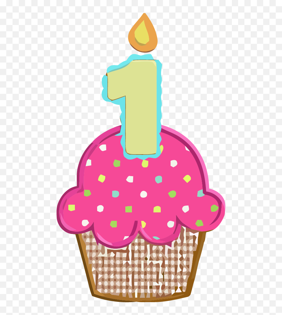 Download Graphic Transparent Library St Emoji,Birthday Cupcake Clipart