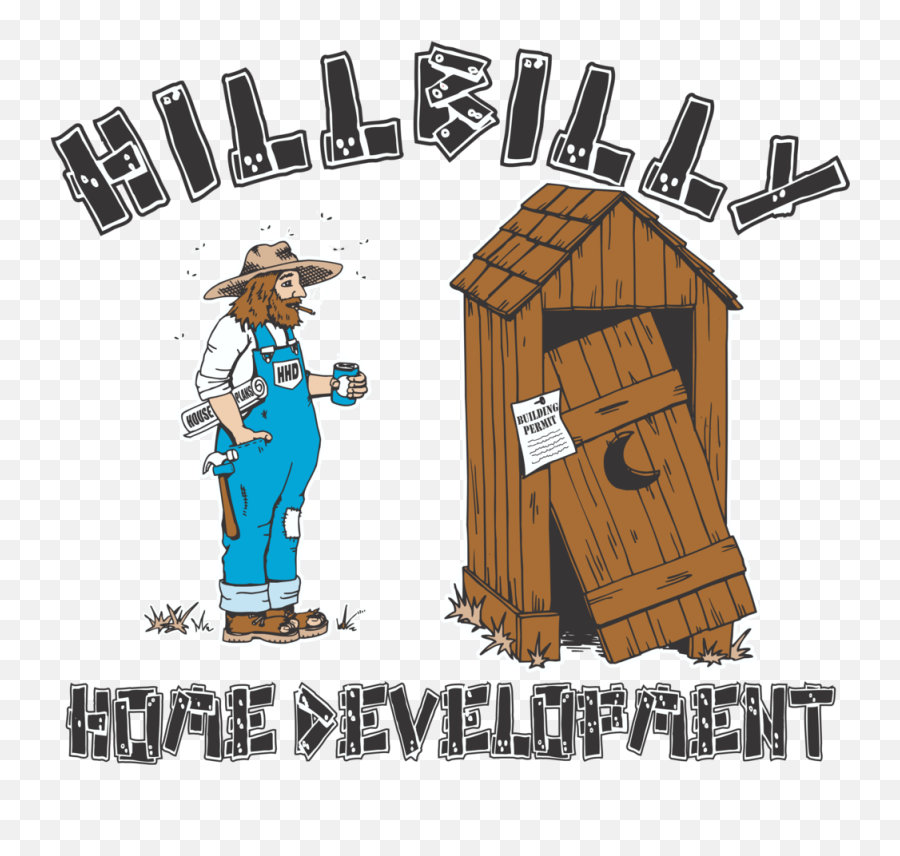 Hillbilly Home Development Emoji,Home Improvement Clipart