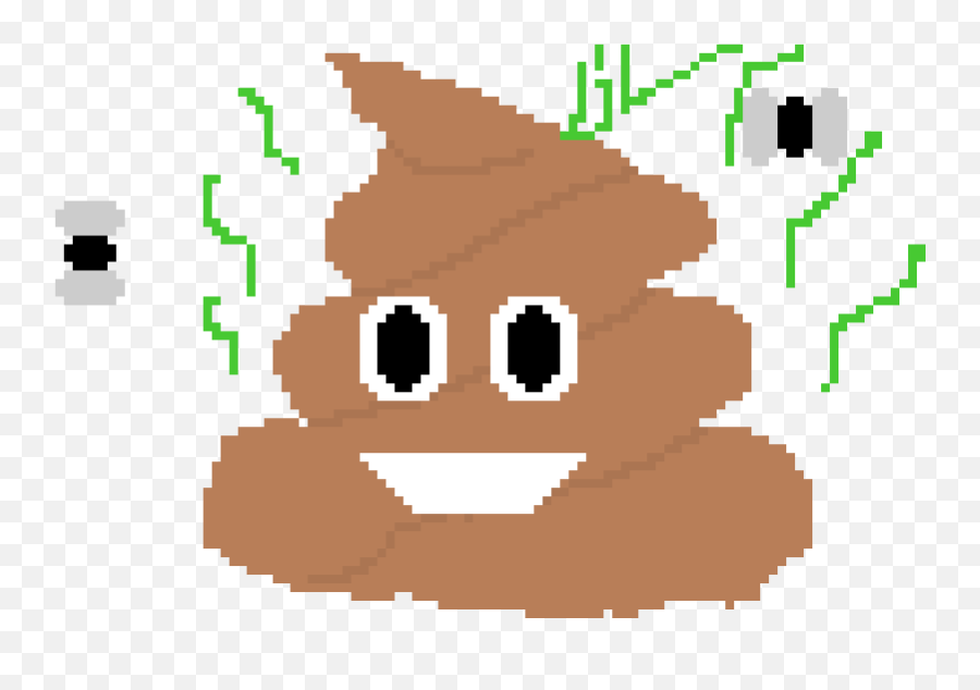 Download Poop Emoji - Poop Emoji Pixel Art Png Png Image,Shit Emoji Png
