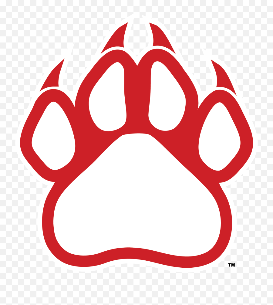 Wildcats Paw Logo - Clipart Best Red Panther Paw Emoji,Wildcat Logo