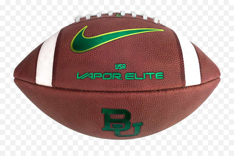 Baylor Bears Official Nike Game Football - Baylor Game Used Football Emoji,Baylor Logo