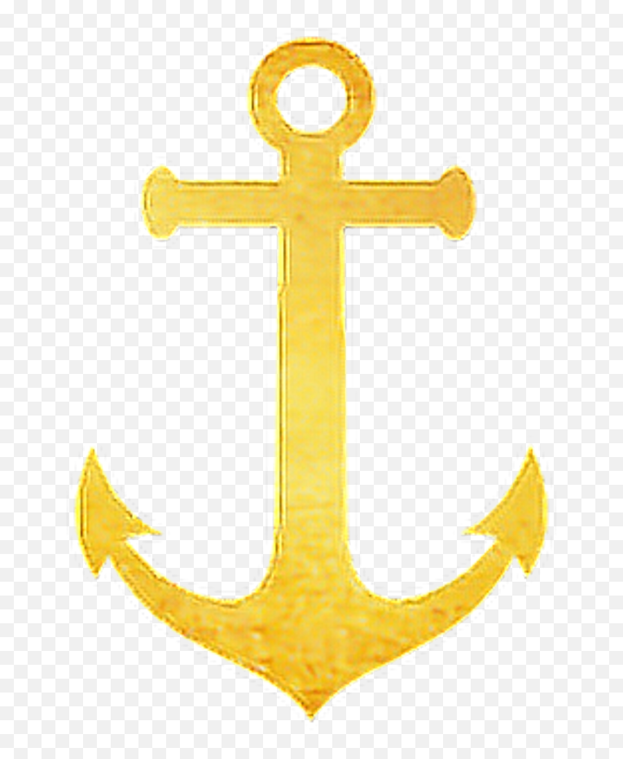 Anchor Clipart Gold Glitter - Gold Anchor Png Transparent Gold Glitter Anchor Png Emoji,Gold Glitter Png