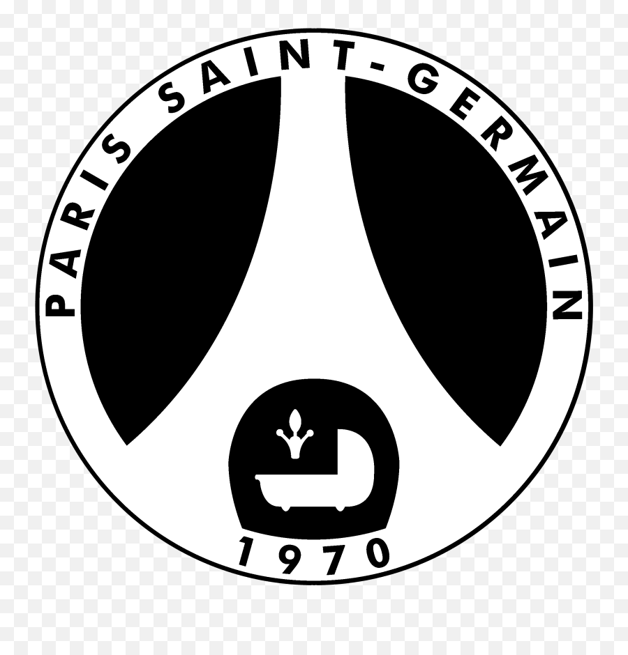 Logo Paris Saint Germain Negro - Paris Saint Germain Emoji,Psg Logo