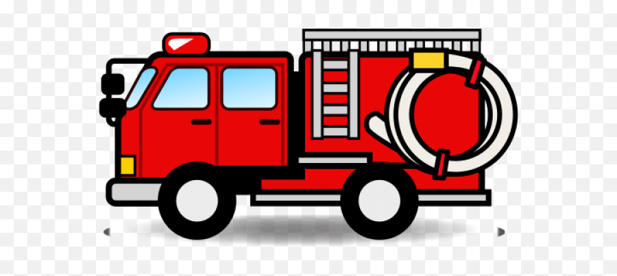 Fire Truck Clipart Emoji Fire - Fire Car Png Emoji Fire Engine Emoji,Fire Emoji Transparent