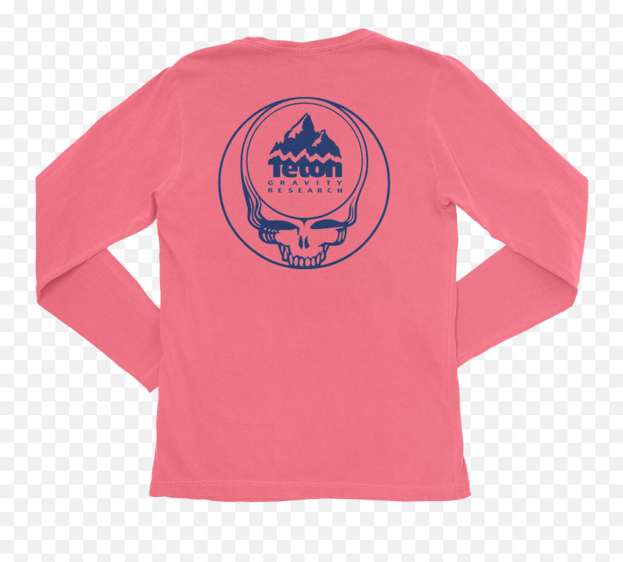 Grateful Dead X Tgr Steal Your Face - Long Sleeve Emoji,Steal Your Face Logo