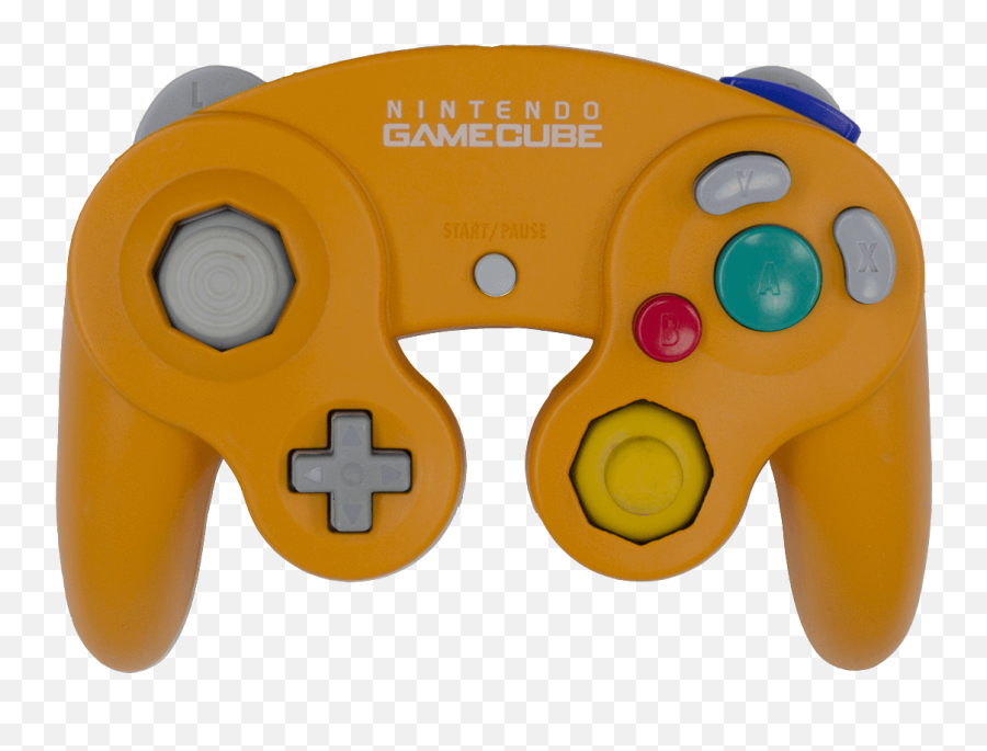 Stock Spice Orange Gamecube Controller - Gamecube Controller Png Emoji,Gamecube Controller Png