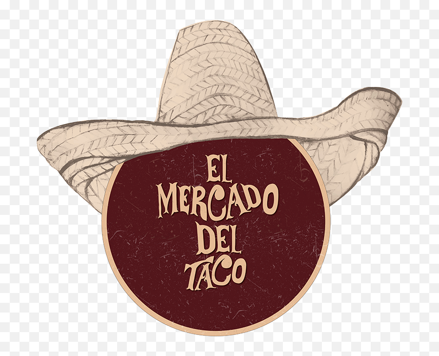El Mercado Del Taco - Western Emoji,Del Taco Logo
