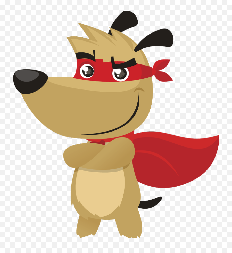 Clipart Dog Superhero Clipart Dog - Clipart Superhero Dog Emoji,Superhero Clipart