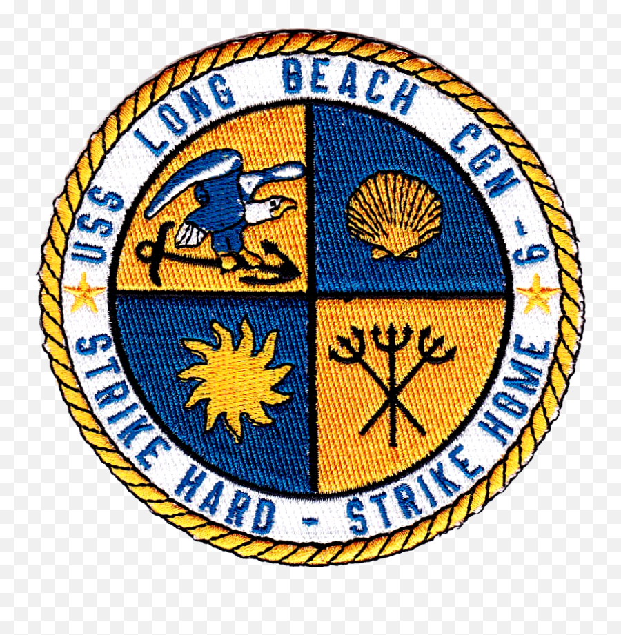 Uss Long Beach Insignia - Bird Emoji,Long Beach Logo