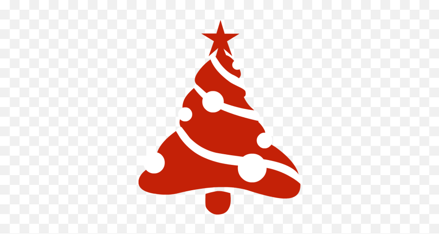 Red Tree Clip Art - Xmas Tree Clipart Red Emoji,Funny Christmas Clipart