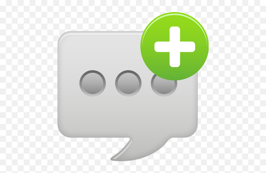 New Circle Text Message Free Icon Of - Add New Message Icon Png Emoji,Text Message Icon Png