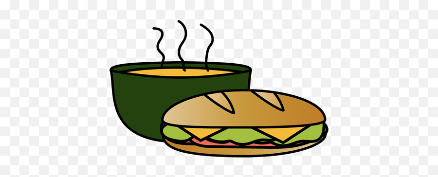 Sandwich Clip Art - Soup And Sandwich Clip Art Emoji,Sandwich Clipart