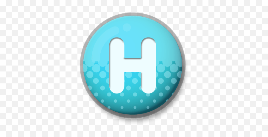 Letter H Roundlet Transparent Png - Stickpng Emoji,Letter H Logo