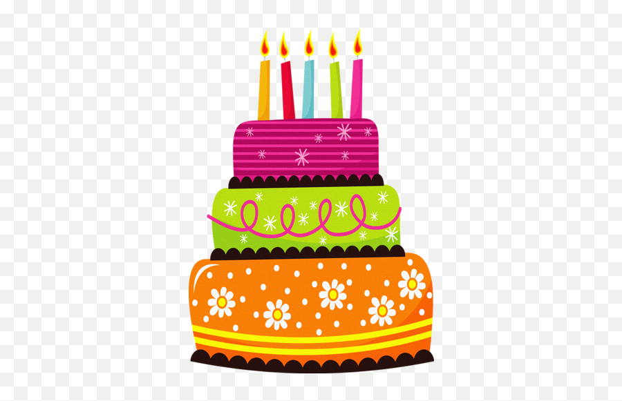 Cute Birthday Cake Clipart - Clip Art Library Birthday Cake Clipart Emoji,Cake Clipart