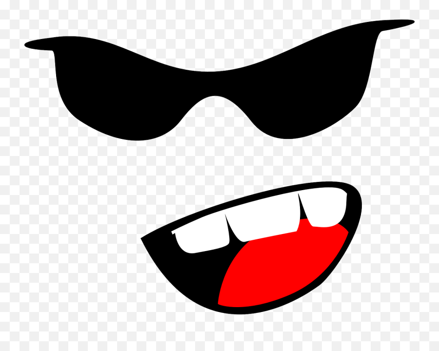 Sunglasses Png Sunglass Clipart Transparent - Free Emoji,Sunglasses Clipart Black And White