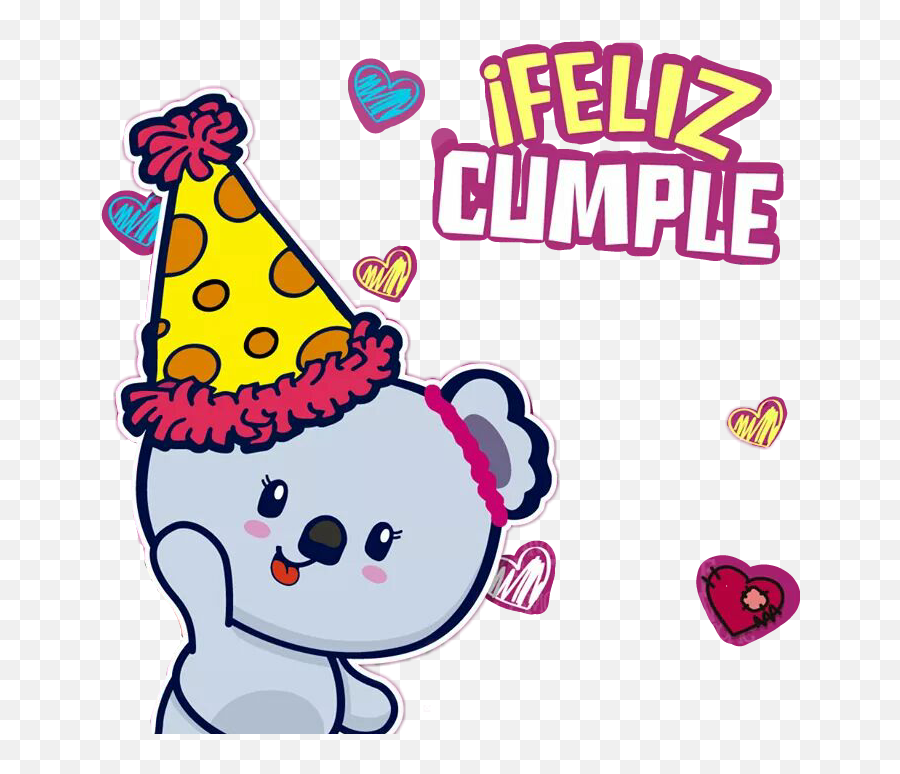 Happybirthday Happy Happybirtdaytoyou Feliz Cumple Clipart Emoji,Feliz Cumpleaños Clipart