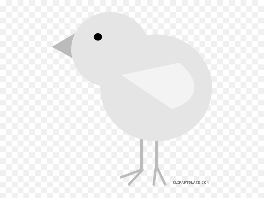 Chick Page Of Clipartblack Com Baby Animal - Baby Chick Emoji,Baby Animal Clipart Black And White