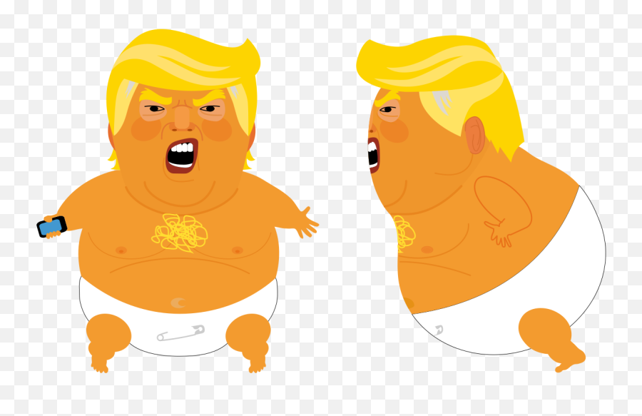 Baby Trump U2013 Free Svg Clipart Emoji,Trump Clipart