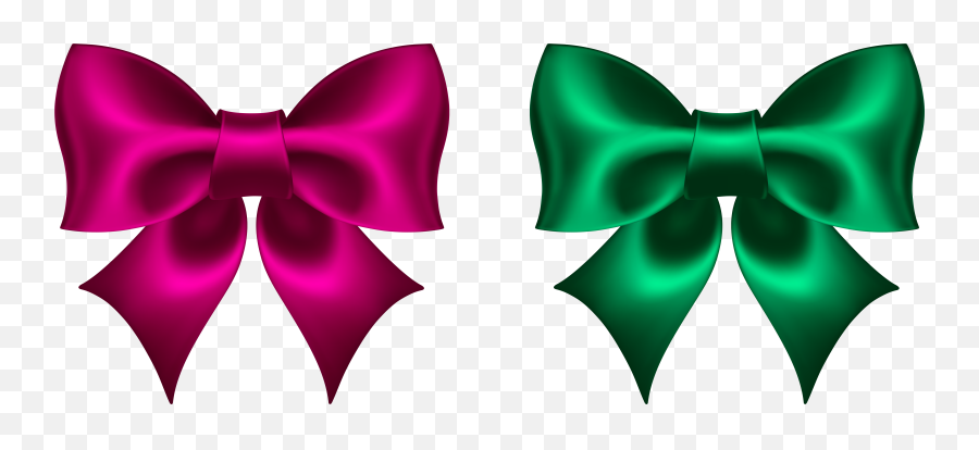 Free Christmas Bow Transparent Background Download Free - Transparent Background Green Ribbon Bow Emoji,Christmas Bow Clipart