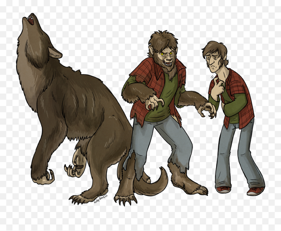 Werewolves - Animated Werewolf Png Emoji,Werewolf Png