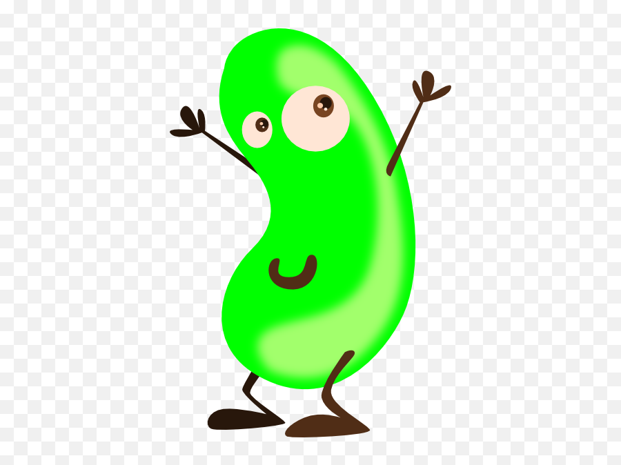 Beans Clipart Cartoon Beans Cartoon - Green Bean Cartoon Emoji,Beans Clipart