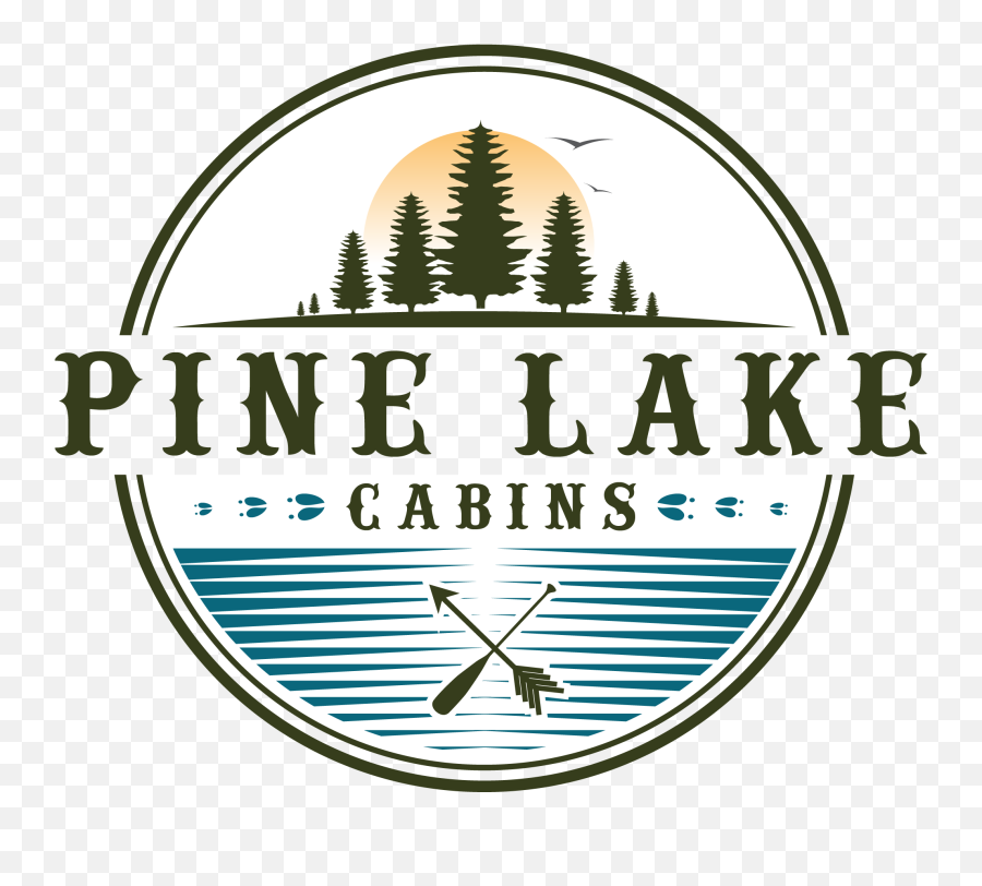 Vacation Rental Cabins In Wellston Mi - Pine Lake Cabins Logo Emoji,Lake Logo