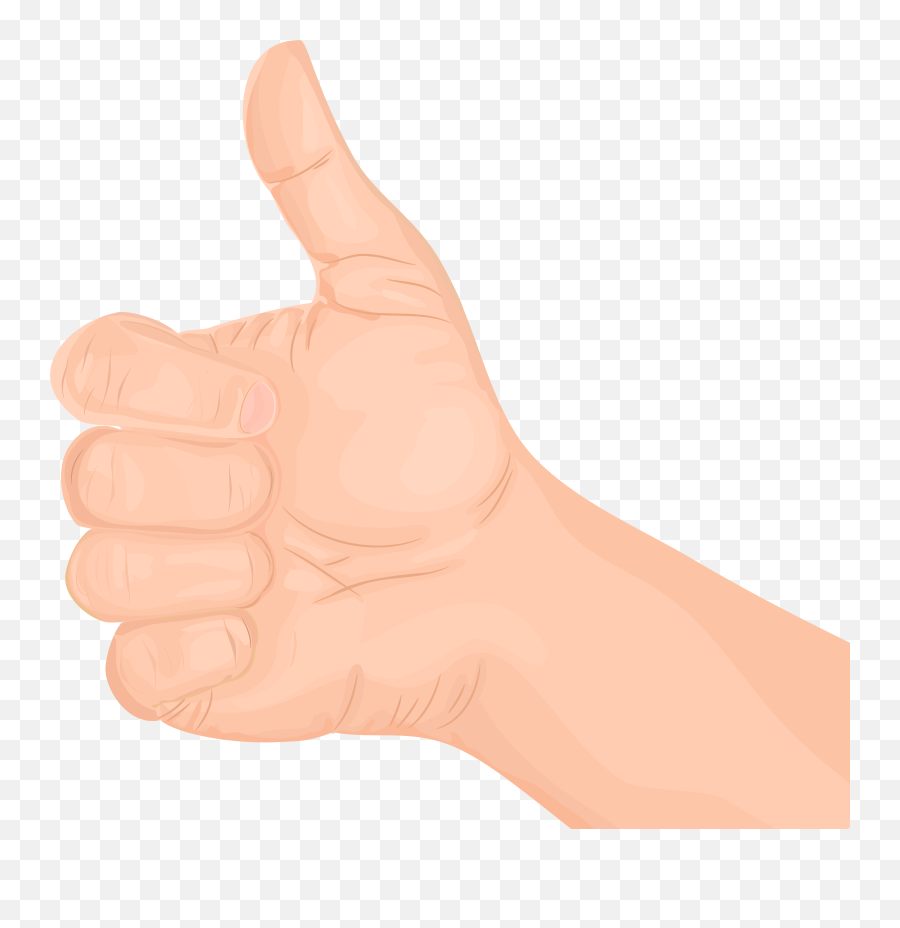 Thumbs Up Png - Hand Sign Thumbs Up Transparent Emoji,Thumb Up Png