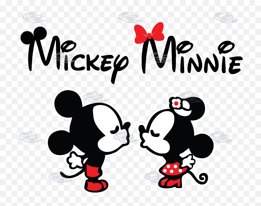 Download Mickey E Minnie Logo Png Image - Mickey Y Minnie Logo Emoji,Mickey Logo