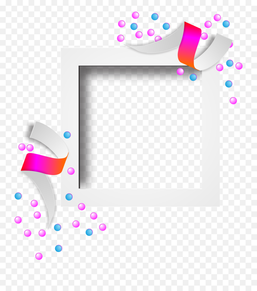 White Box With Ribbon For Birthday - Girly Emoji,White Box Png