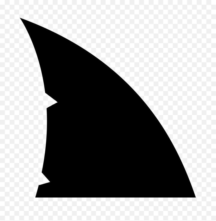 Shark Fin Shark Clip Art Download - Wikiclipart Cartoon Transparent Background Shark Fin Emoji,Shark Clipart Black And White
