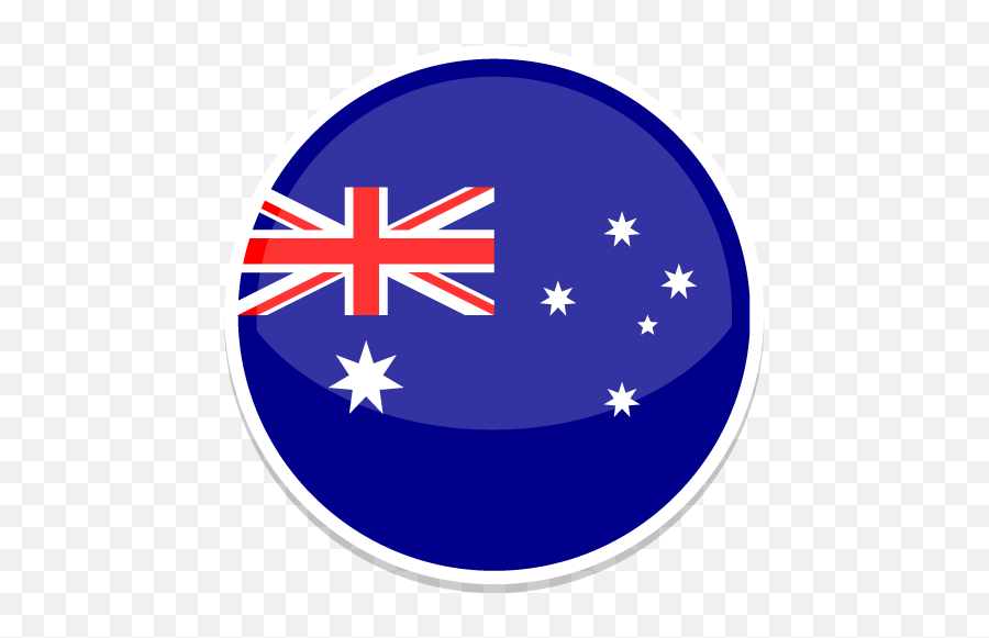 Blue Circle Australia Flag Area - Australia Flag With Name Emoji,Australia Flag Png