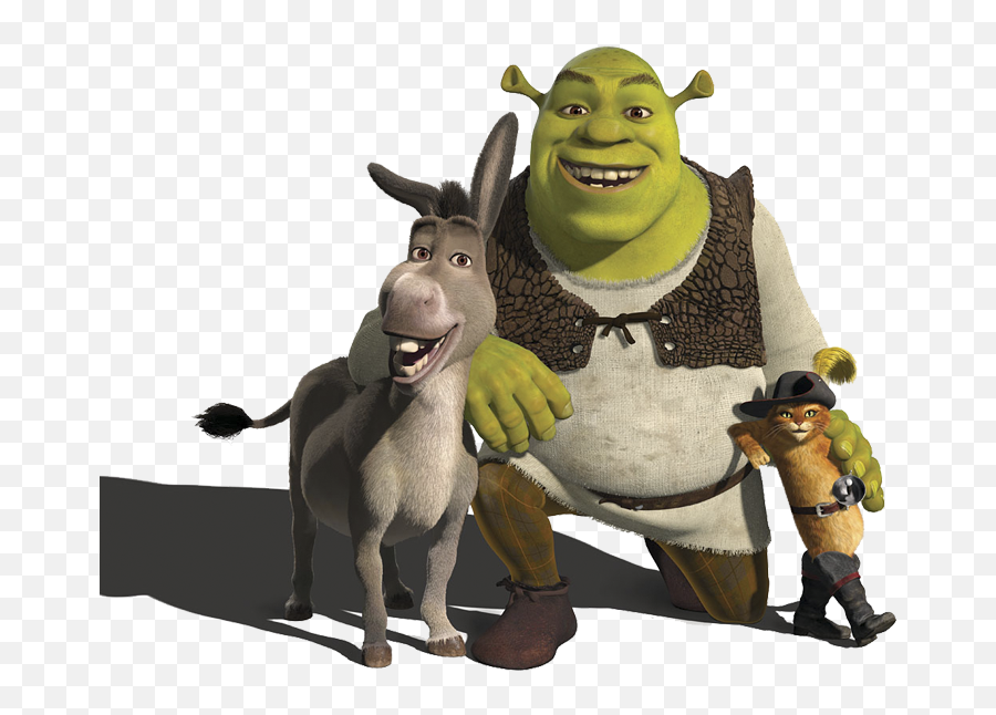 Transparent Shrek Face Download - Shrek Donkey Puss Emoji,Shrek Face Png